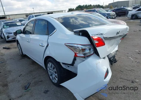 2016 Nissan Sentra Sv from USA, damaged, VIN 3N1AB7AP6GL681834